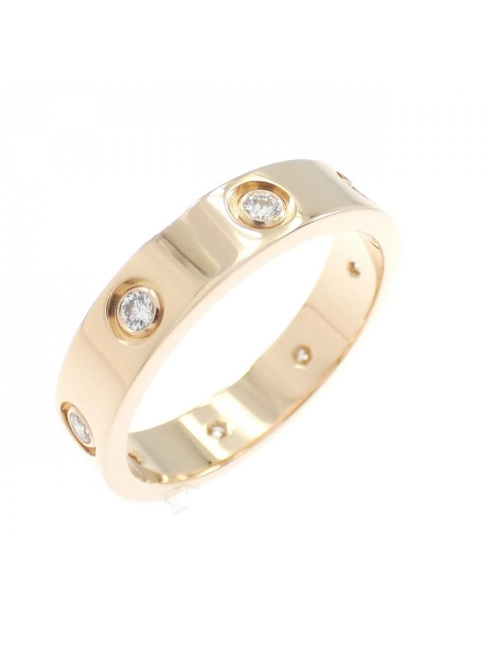 Cartier Mini Love Full Diamond Ring